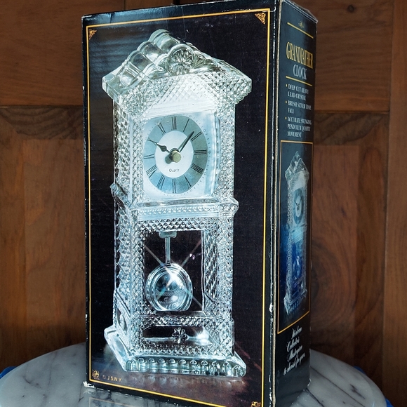 Crystal Grandfather Clock - Picture 7 of 9